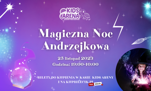 Nocowanka dla dzieci Szczecin, Nocowanka w Kids Arenie